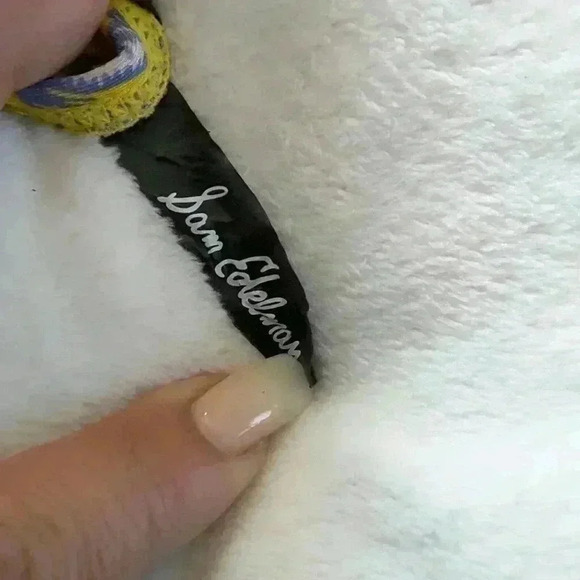 SAM EDELMAN Ruffle Front Swimsuit in Yellow Floral S - Picture 15 of 15